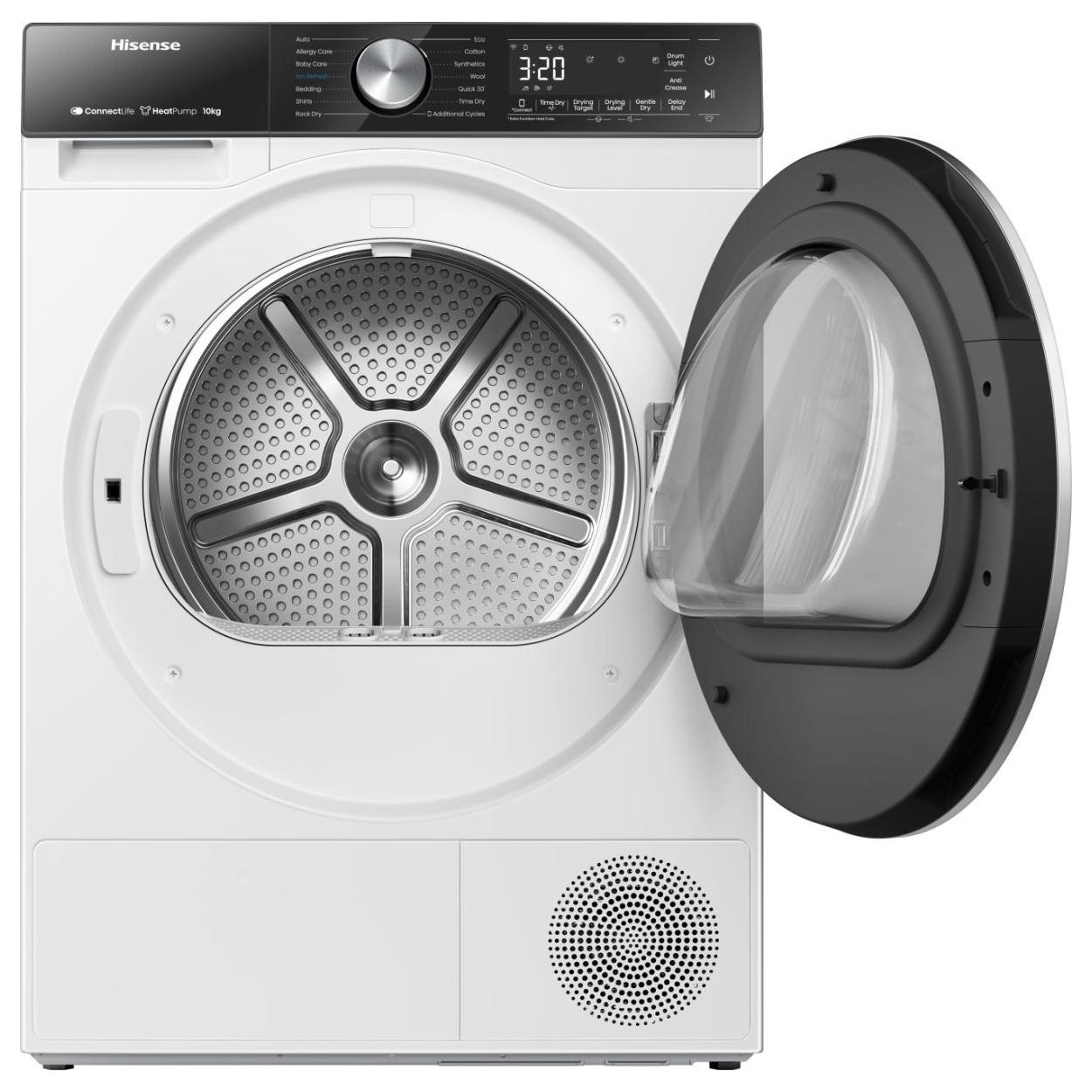 Hisense 10kg 5S Series Heat Pump Condenser Dryer DH5S102BW - White Hisense 10kg 5S Series Heat Pump Condenser Dryer DH5S102BW - White