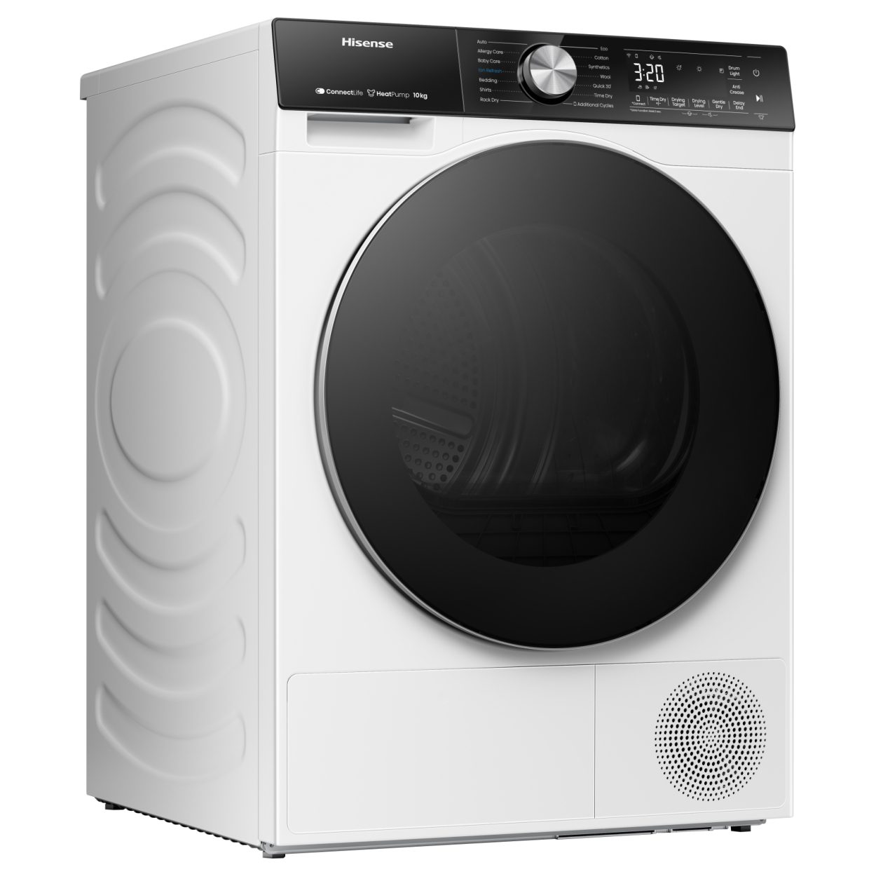 Hisense 10kg 5S Series Heat Pump Condenser Dryer DH5S102BW - White Hisense 10kg 5S Series Heat Pump Condenser Dryer DH5S102BW - White