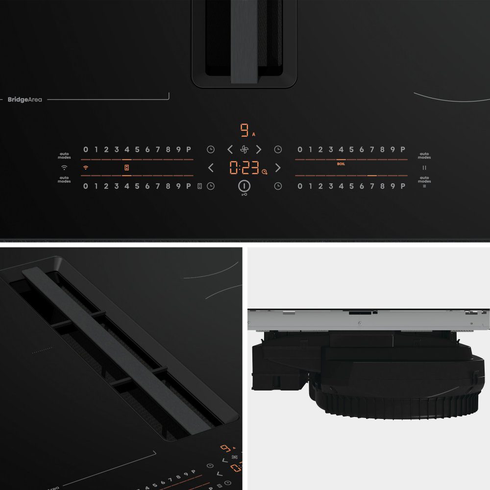 Hisense 60cm Air Venting Induction Hob HEH6432BSCWF - BLACK Hisense 60cm Air Venting Induction Hob HEH6432BSCWF - BLACK