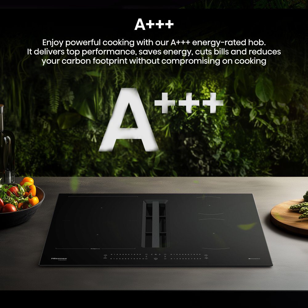 Hisense 60cm Air Venting Induction Hob HEH6432BSCWF - BLACK Hisense 60cm Air Venting Induction Hob HEH6432BSCWF - BLACK