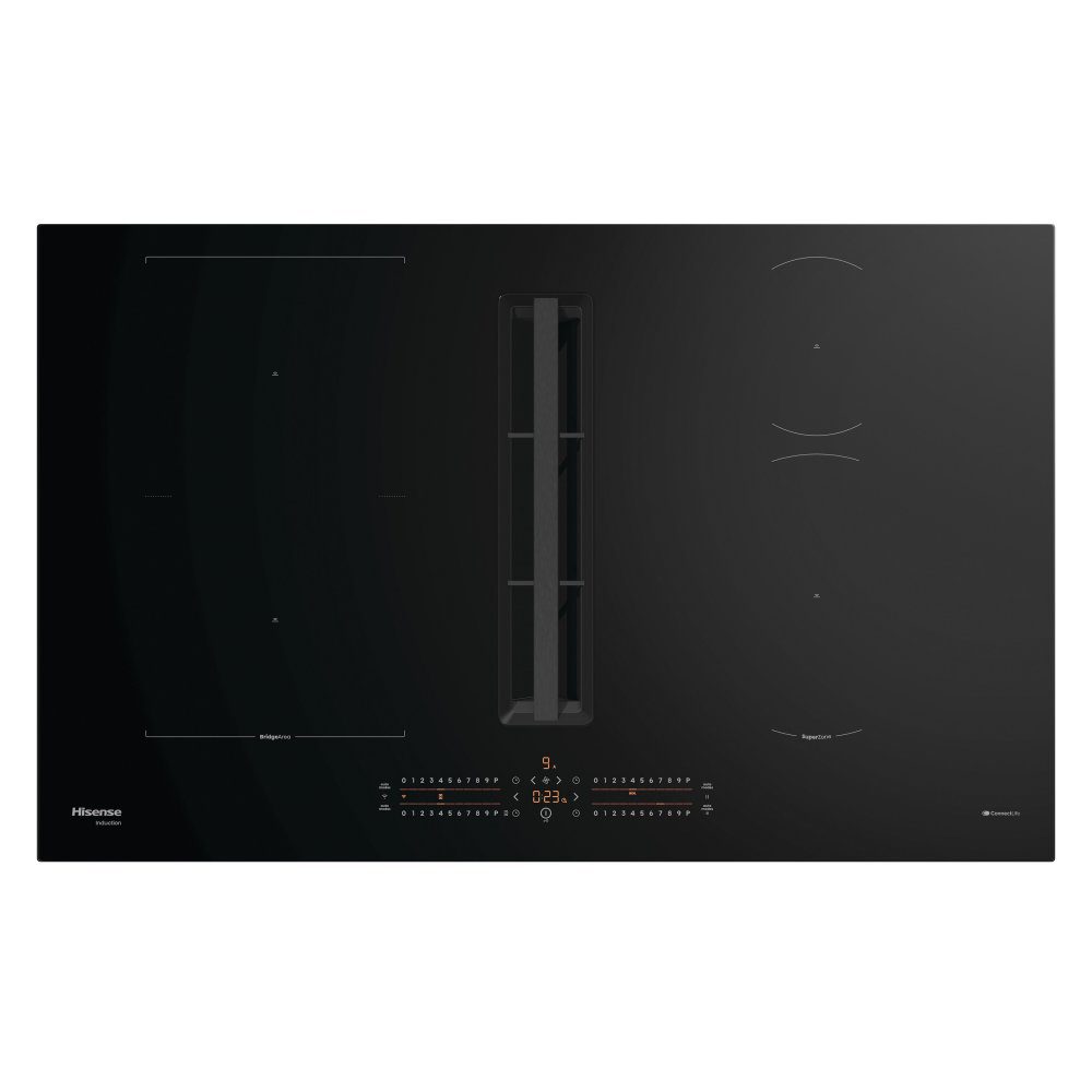 Hisense  83cm Air Venting Induction Hob HEH8432BSCWF - Black