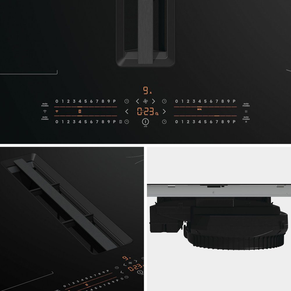 Hisense 83cm Air Venting Induction Hob HEH8432BSCWF - Black Hisense 83cm Air Venting Induction Hob HEH8432BSCWF - Black