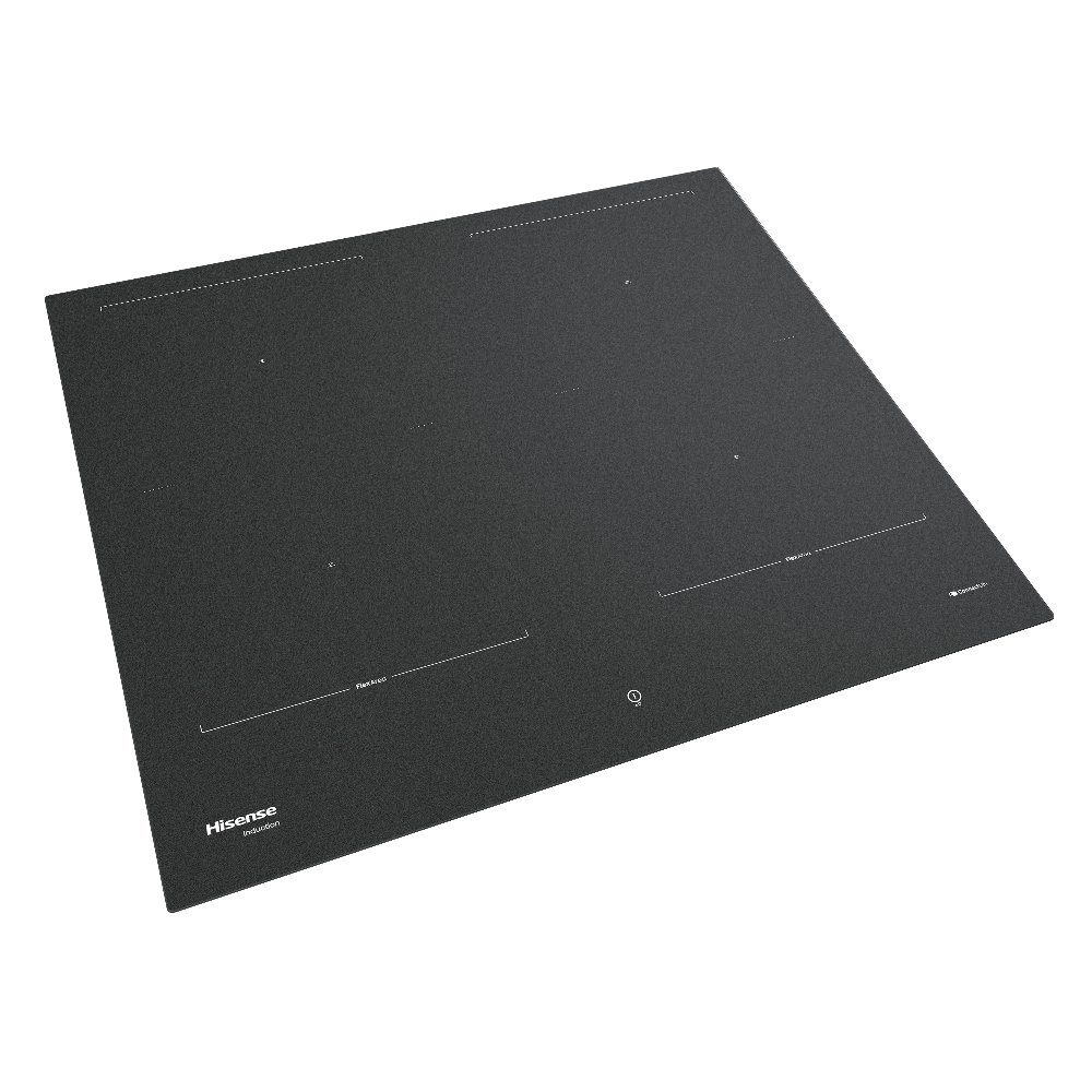 Hisense 60cm 4 Zone AntiScratch Area Flex Induction Hob HI6443SRWF - Black Hisense 60cm 4 Zone AntiScratch Area Flex Induction Hob HI6443SRWF - Black