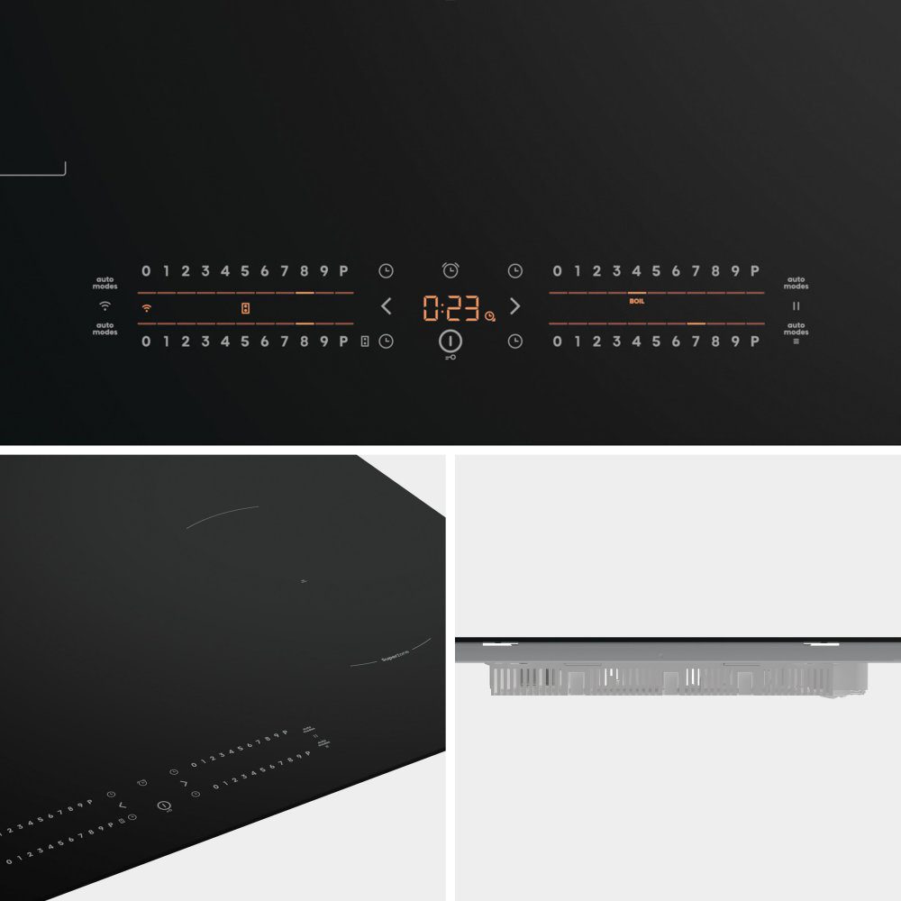 Hisense 80cm 4 Zone Induction Hob HI8432BSCWF - Black Hisense 80cm 4 Zone Induction Hob HI8432BSCWF - Black