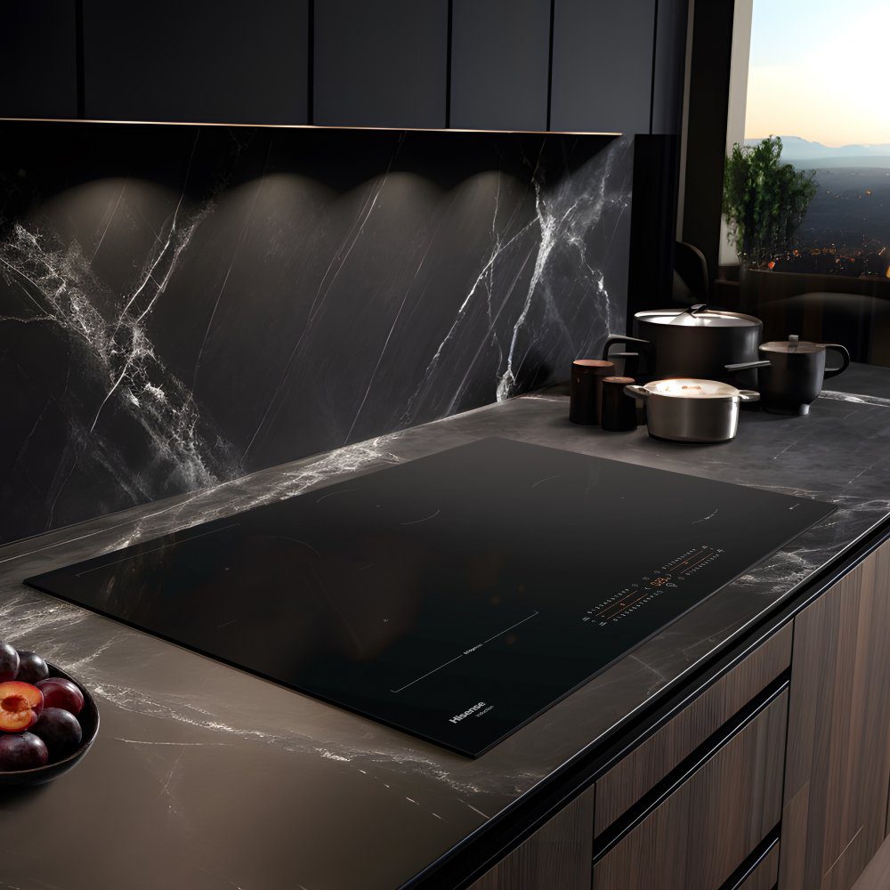 Hisense 80cm 4 Zone Induction Hob HI8432BSCWF - Black Hisense 80cm 4 Zone Induction Hob HI8432BSCWF - Black