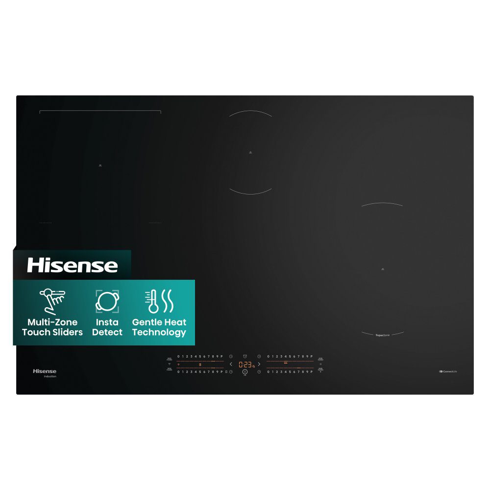 Hisense 80cm 4 Zone Induction Hob HI8432BSCWF - Black Hisense 80cm 4 Zone Induction Hob HI8432BSCWF - Black