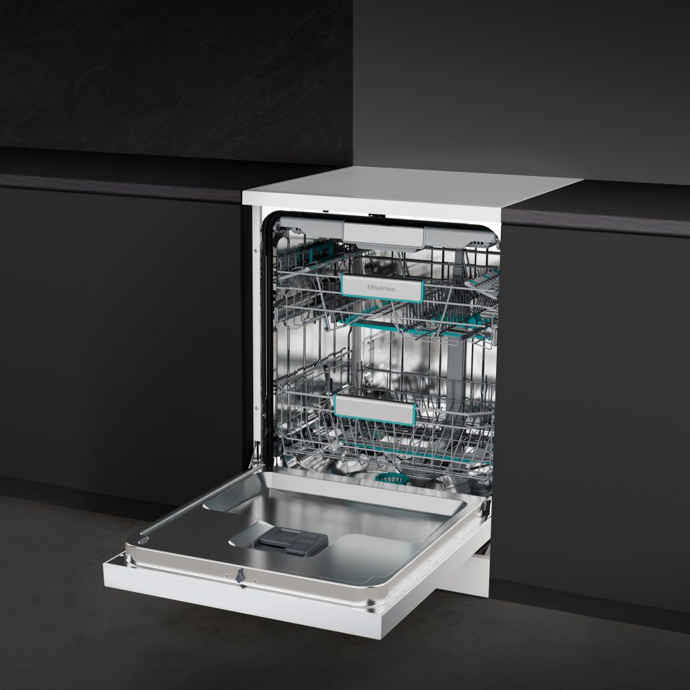 Hisense 60cm Freestanding Dishwasher HS673A90WUK - White Hisense 60cm Freestanding Dishwasher HS673A90WUK - White