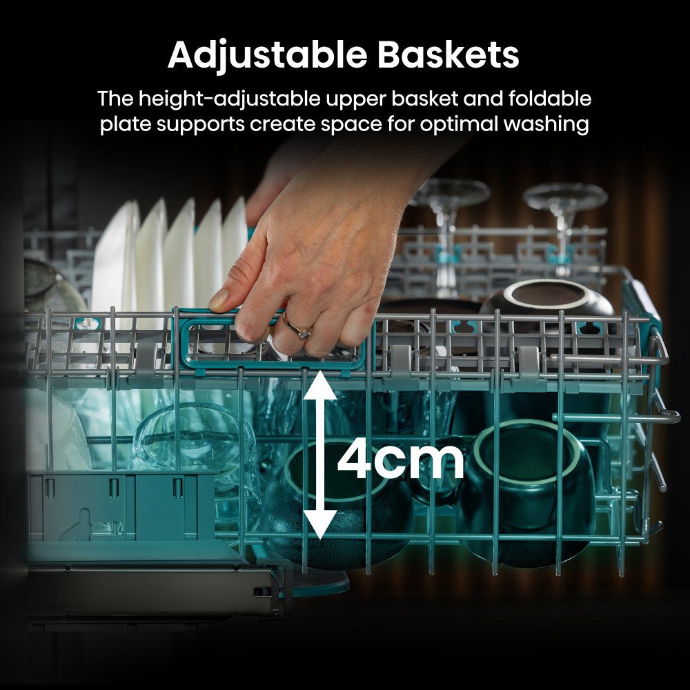 Hisense 60cm Freestanding AutoDose Dishwasher HS693A90XADUK - Silver Hisense 60cm Freestanding AutoDose Dishwasher HS693A90XADUK - Silver