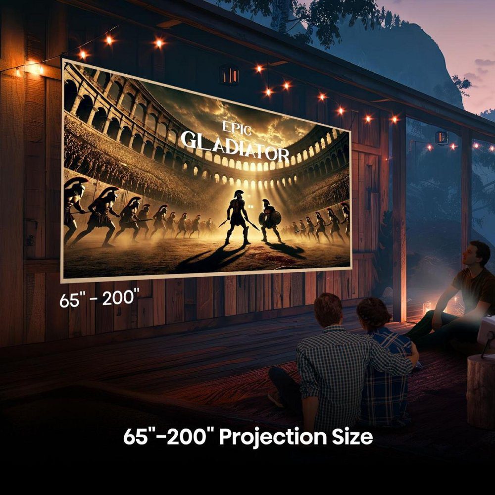 Hisense 2025 4K Ultra HD Smart Mini Projector TV M2TUK PRO - SILVER Hisense 2025 4K Ultra HD Smart Mini Projector TV M2TUK PRO - SILVER