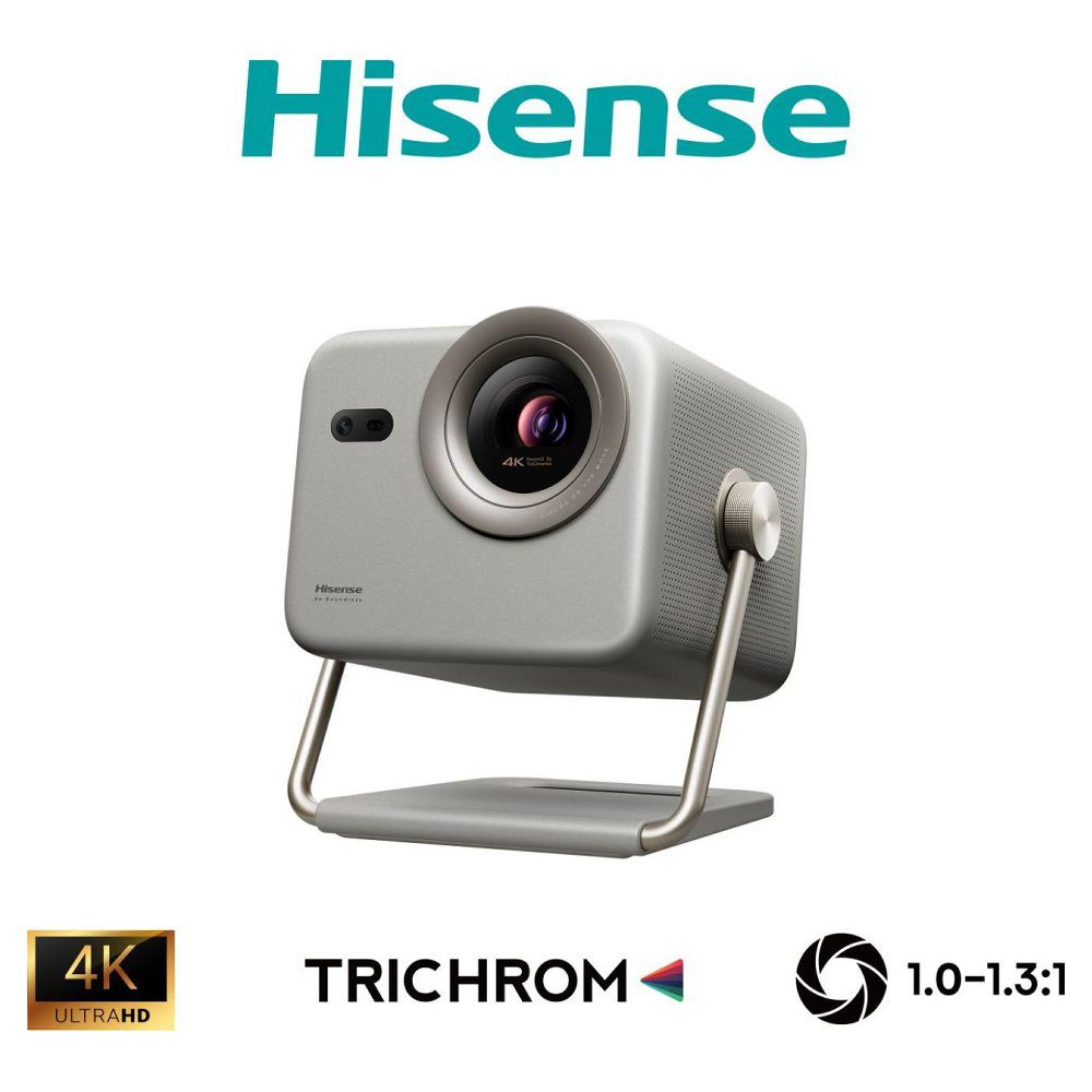 Hisense 2025 4K Ultra HD Smart Mini Projector TV M2TUK PRO - SILVER Hisense 2025 4K Ultra HD Smart Mini Projector TV M2TUK PRO - SILVER