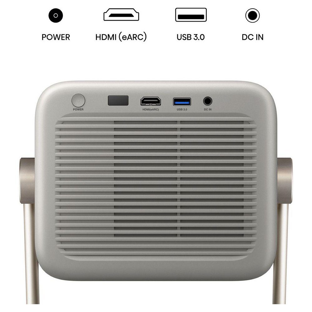 Hisense 2025 4K Ultra HD Smart Mini Projector TV M2TUK PRO - SILVER Hisense 2025 4K Ultra HD Smart Mini Projector TV M2TUK PRO - SILVER
