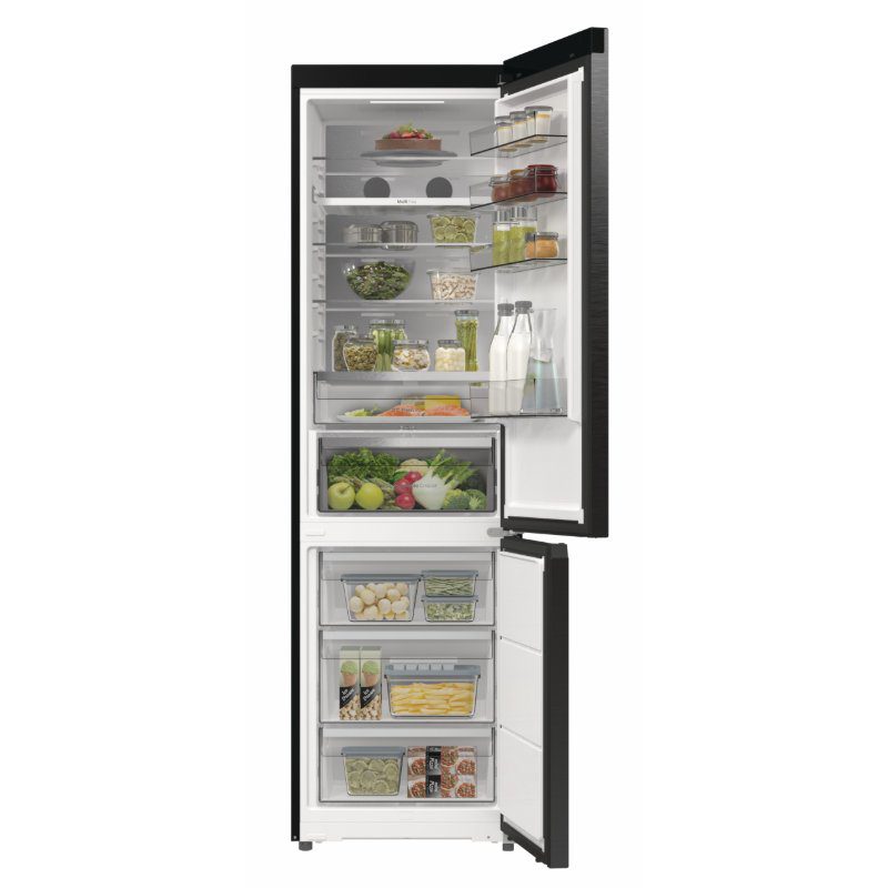 Hisense 60cm Frost Free Fridge Freezer RB5P410SAFCUK - BLACK STEEL Hisense 60cm Frost Free Fridge Freezer RB5P410SAFCUK - BLACK STEEL