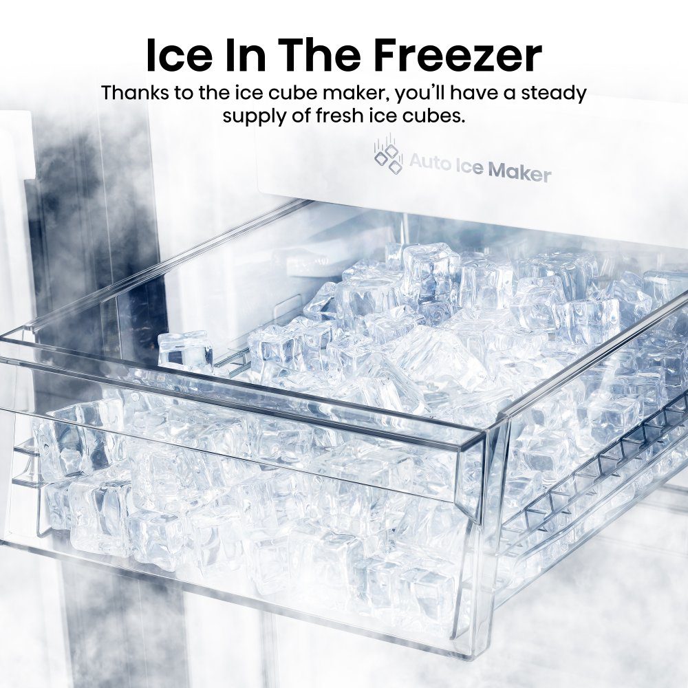 Hisense 79cm PureFlat Four Door Fridge Freezer Ice & Water Non Plumbed RQ5P470SYFD - Black Hisense 79cm PureFlat Four Door Fridge Freezer Ice & Water Non Plumbed RQ5P470SYFD - Black
