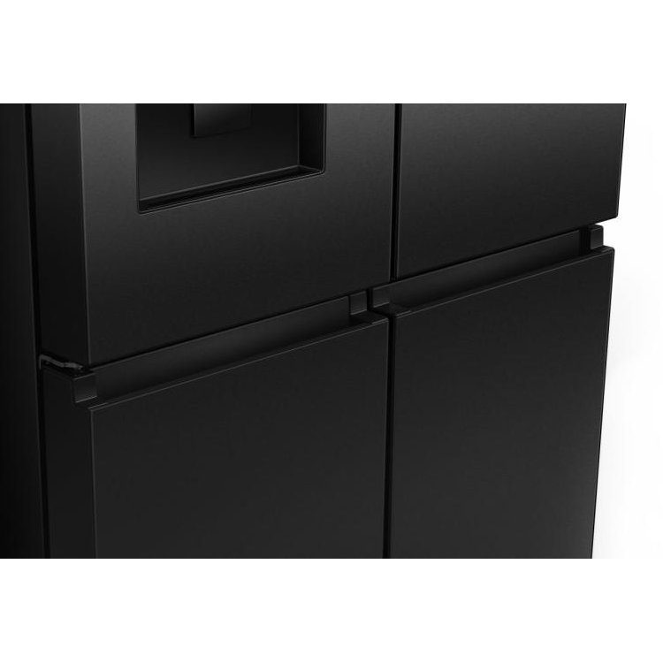Hisense 79cm PureFlat Four Door Fridge Freezer Ice & Water Non Plumbed RQ5P470SYFD - Black Hisense 79cm PureFlat Four Door Fridge Freezer Ice & Water Non Plumbed RQ5P470SYFD - Black