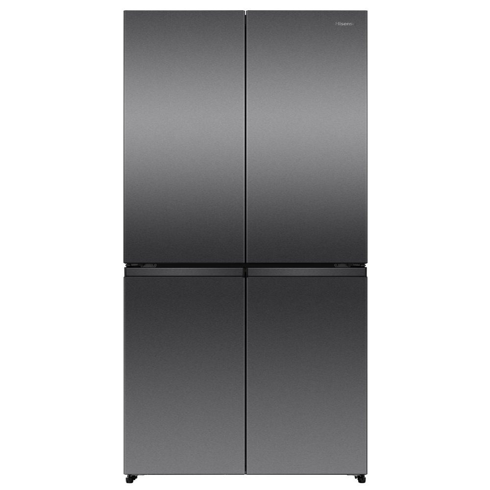 Hisense  PureFlex Four Door Fridge Freezer RQ5P640SSKD - Black Steel