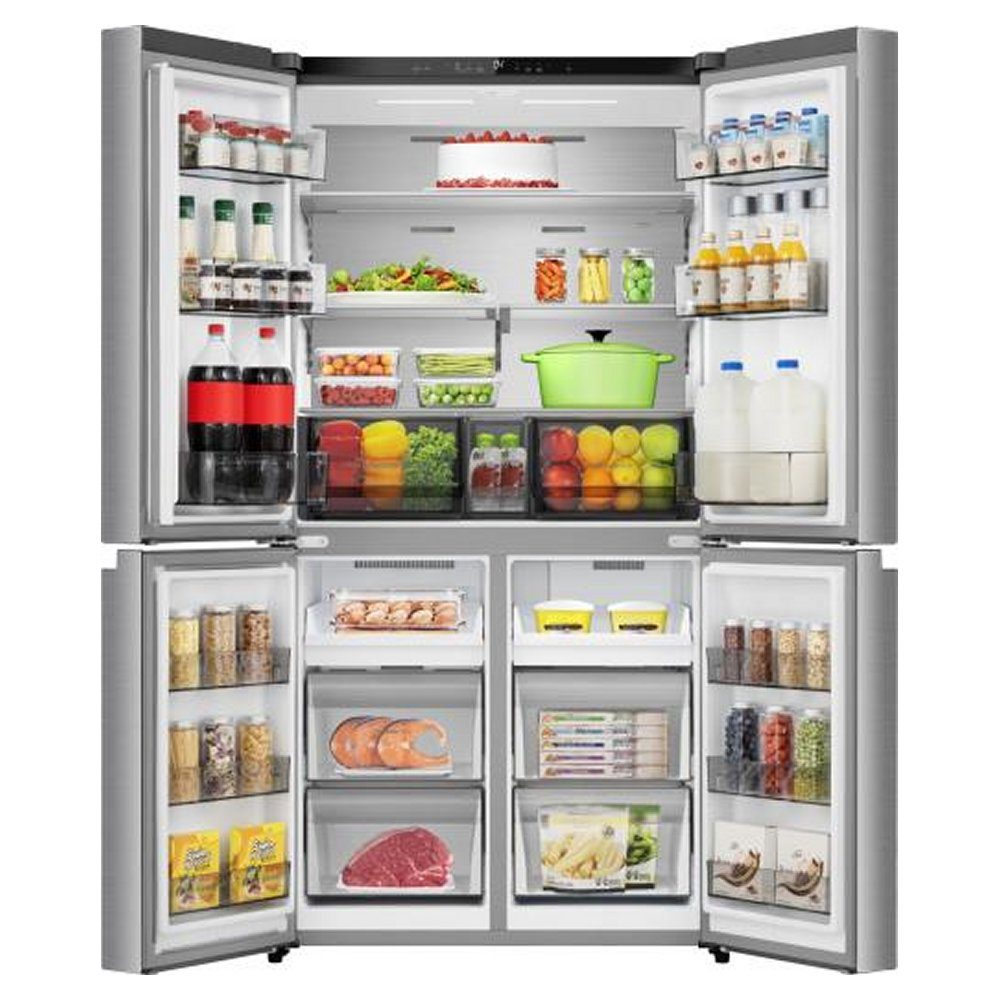 Hisense PureFlex Four Door Fridge Freezer RQ5P640SSSD - Stainless Steel Hisense PureFlex Four Door Fridge Freezer RQ5P640SSSD - Stainless Steel