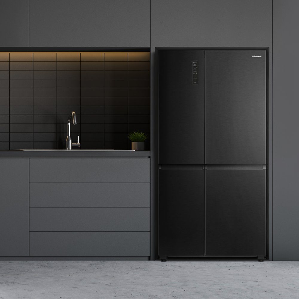 Hisense American Fridge Freezer Non Ice & Water RS5P668SSFC - BLACK Hisense American Fridge Freezer Non Ice & Water RS5P668SSFC - BLACK