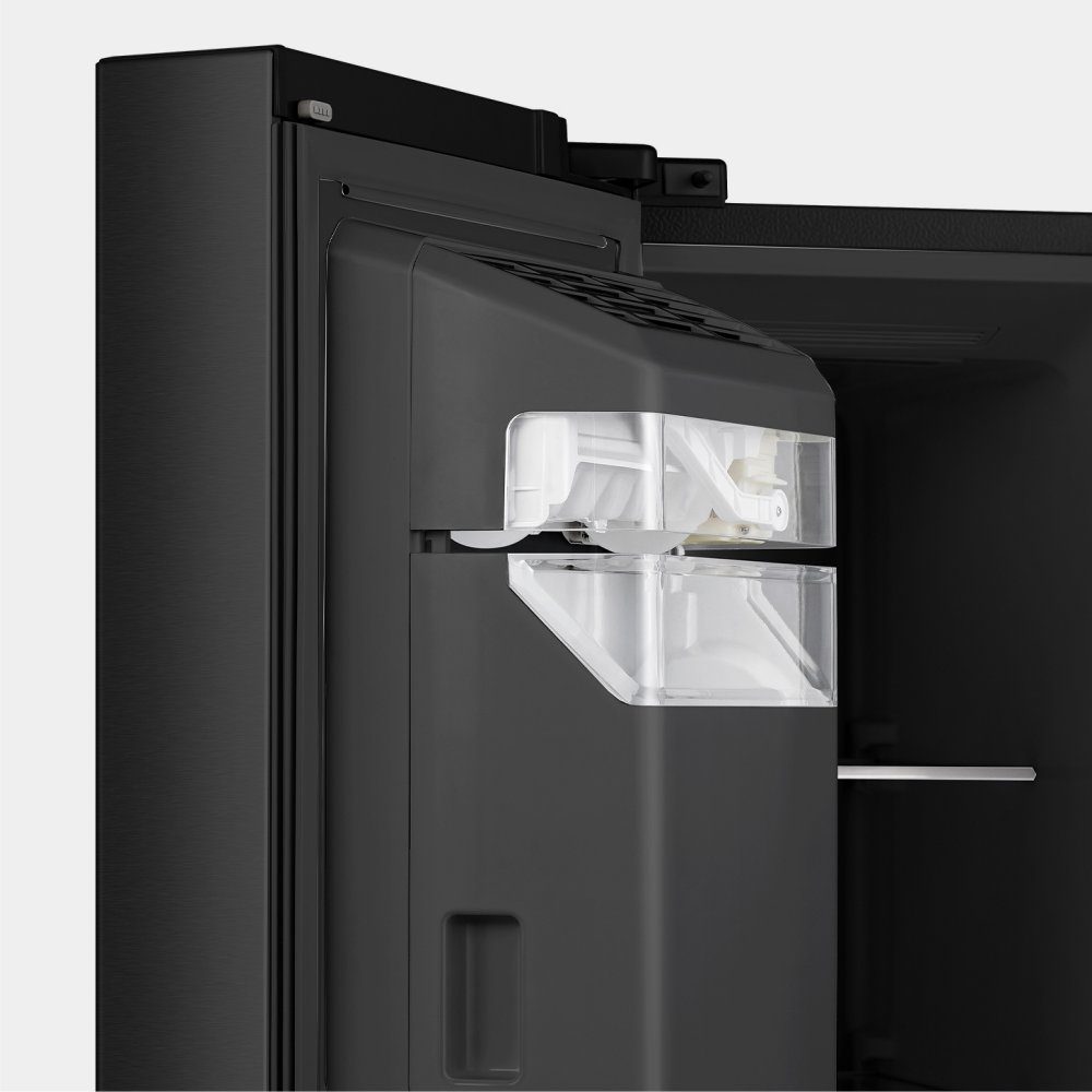 Hisense PureFlat Eclipse American Fridge Freezer With Ice & Water RS9P628GPFE - Black Steel Hisense PureFlat Eclipse American Fridge Freezer With Ice & Water RS9P628GPFE - Black Steel