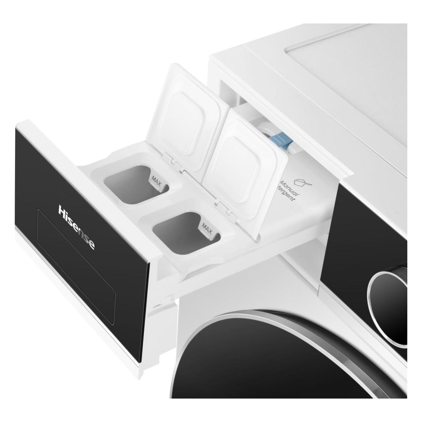 Hisense 10.5kg/6kg 5i KitchenFit Series Autodose WiFi Enabled Washer Dryer WD5I1045BWQ - White Hisense 10.5kg/6kg 5i KitchenFit Series Autodose WiFi Enabled Washer Dryer WD5I1045BWQ - White