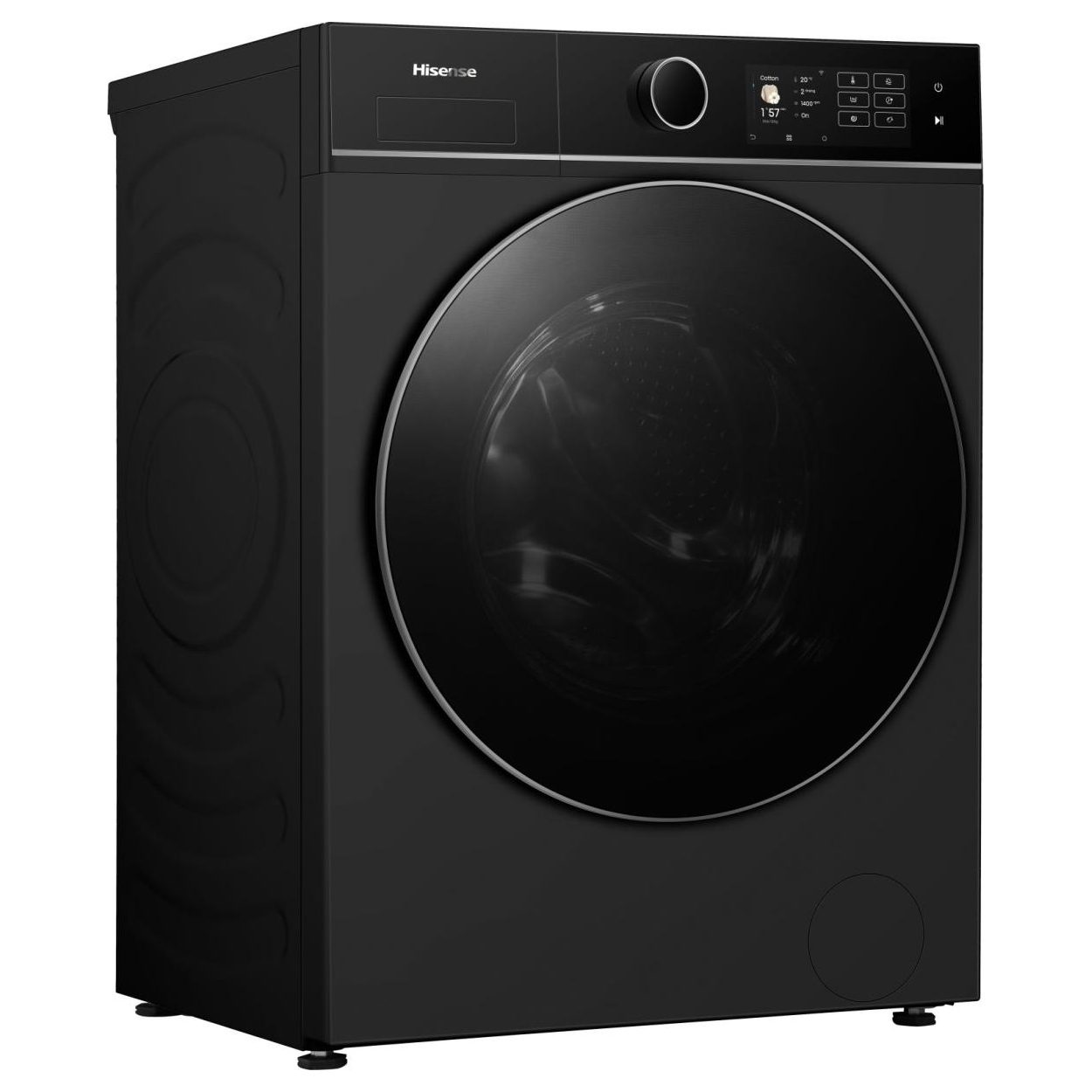 Hisense 12kg/8kg 5i Series Autodose WiFi Washer Dryer WD5I1245BBR - Black Hisense 12kg/8kg 5i Series Autodose WiFi Washer Dryer WD5I1245BBR - Black