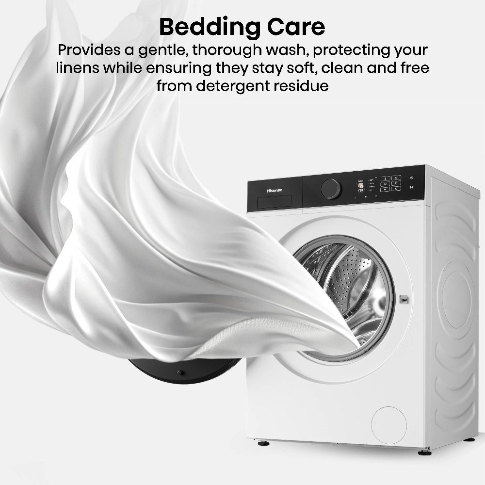 Hisense 12kg/8kg 5i Series Autodose WiFi Washer Dryer WD5I1245BWR - White Hisense 12kg/8kg 5i Series Autodose WiFi Washer Dryer WD5I1245BWR - White