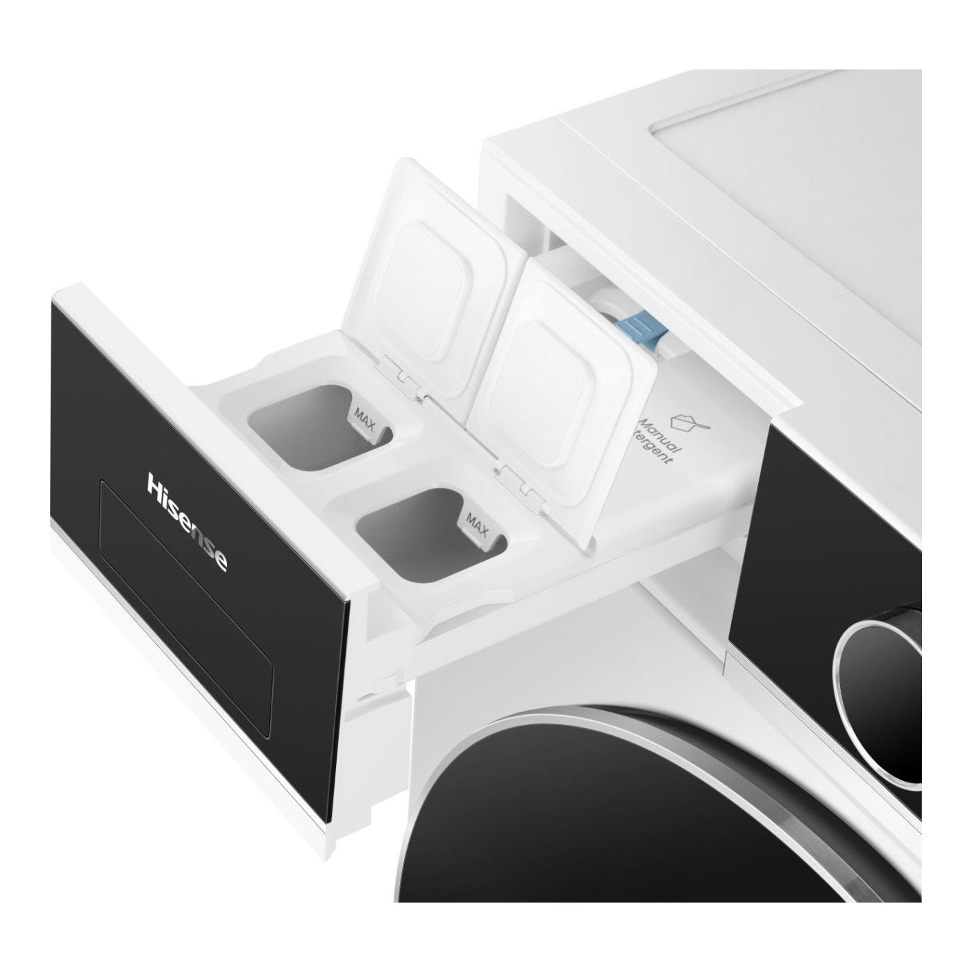 Hisense 12kg/8kg 5i Series Autodose WiFi Washer Dryer WD5I1245BWR - White Hisense 12kg/8kg 5i Series Autodose WiFi Washer Dryer WD5I1245BWR - White