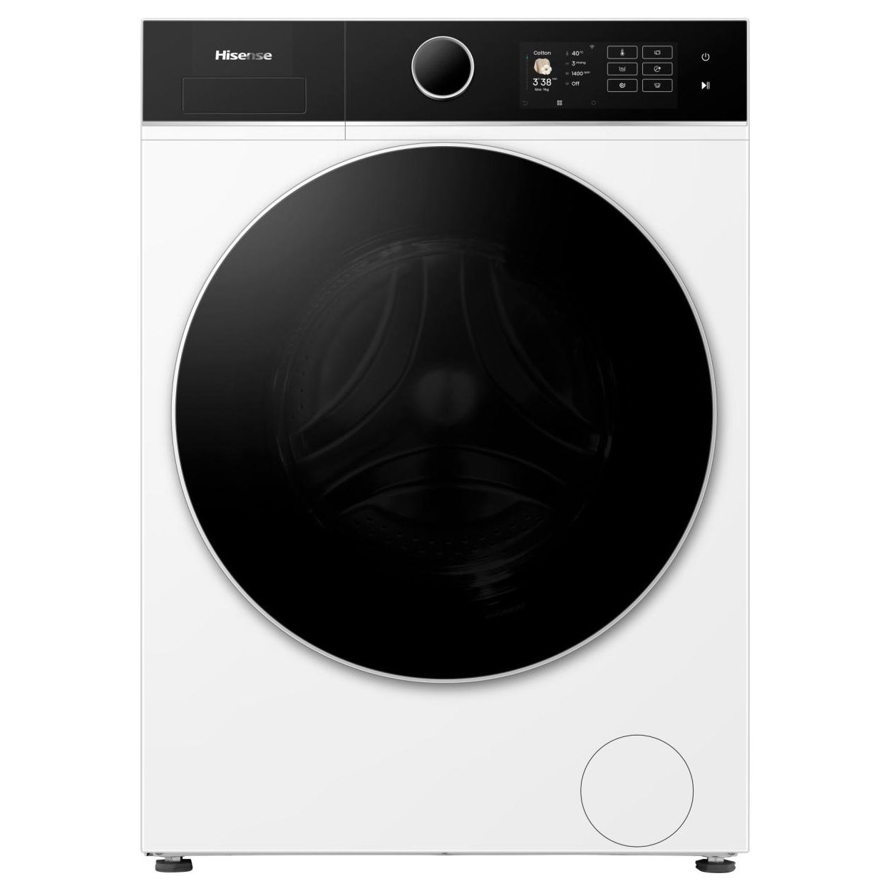 Hisense  9kg 5I KitchenFit Series Washing Machine 1400rpm WF5I9043BWFS - White