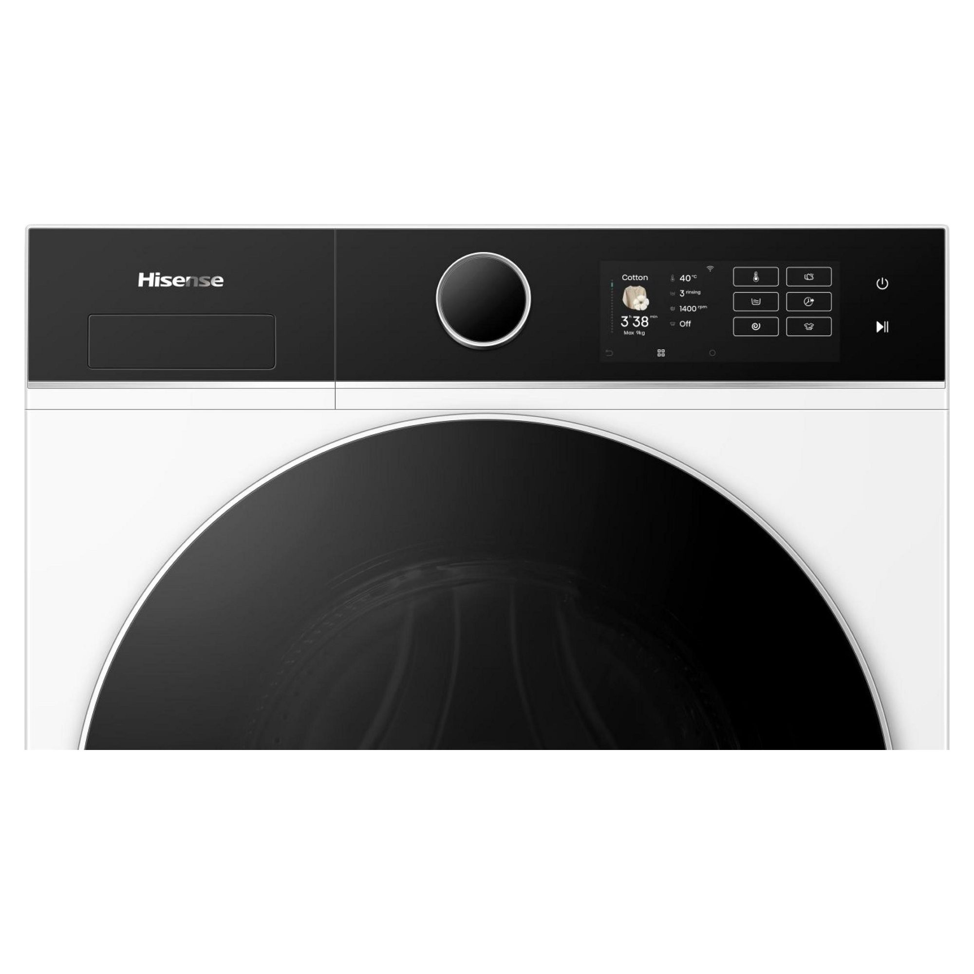 Hisense 9kg 5I KitchenFit Series Washing Machine 1400rpm WF5I9043BWFS - White Hisense 9kg 5I KitchenFit Series Washing Machine 1400rpm WF5I9043BWFS - White