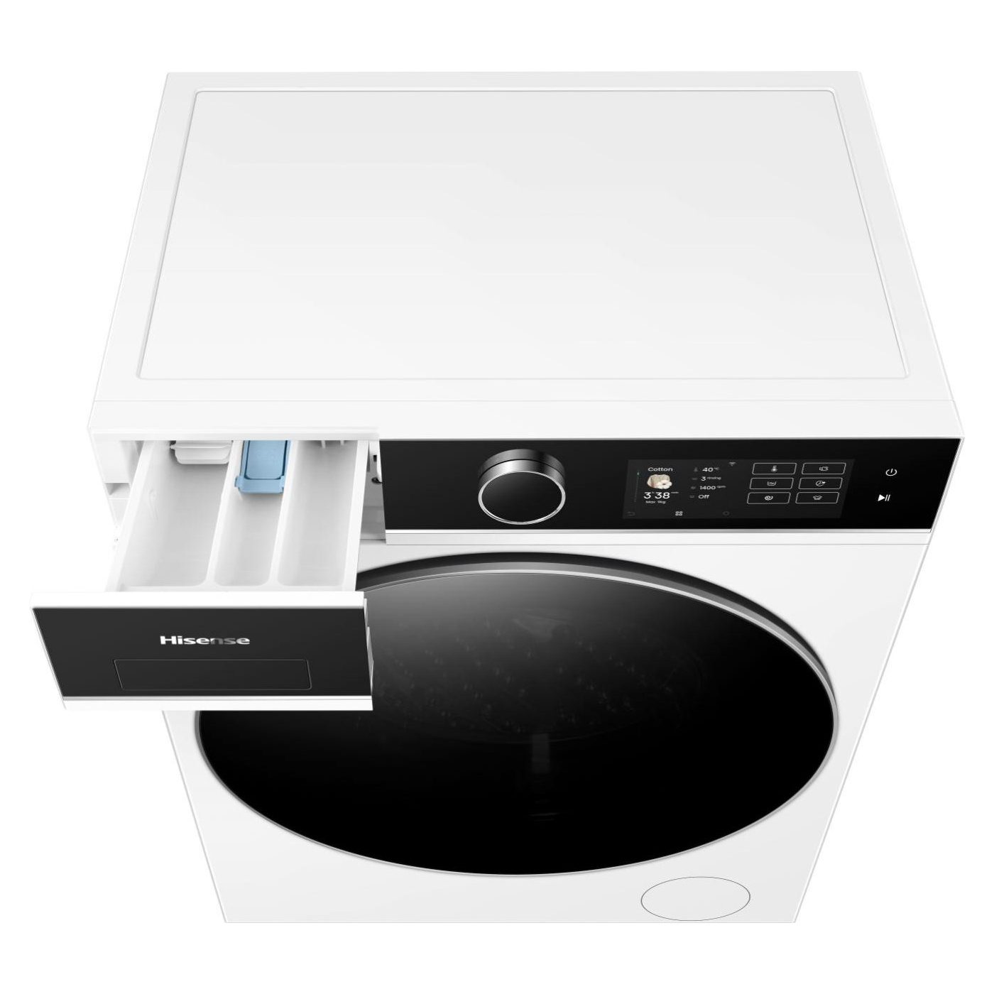 Hisense 9kg 5I KitchenFit Series Washing Machine 1400rpm WF5I9043BWFS - White Hisense 9kg 5I KitchenFit Series Washing Machine 1400rpm WF5I9043BWFS - White