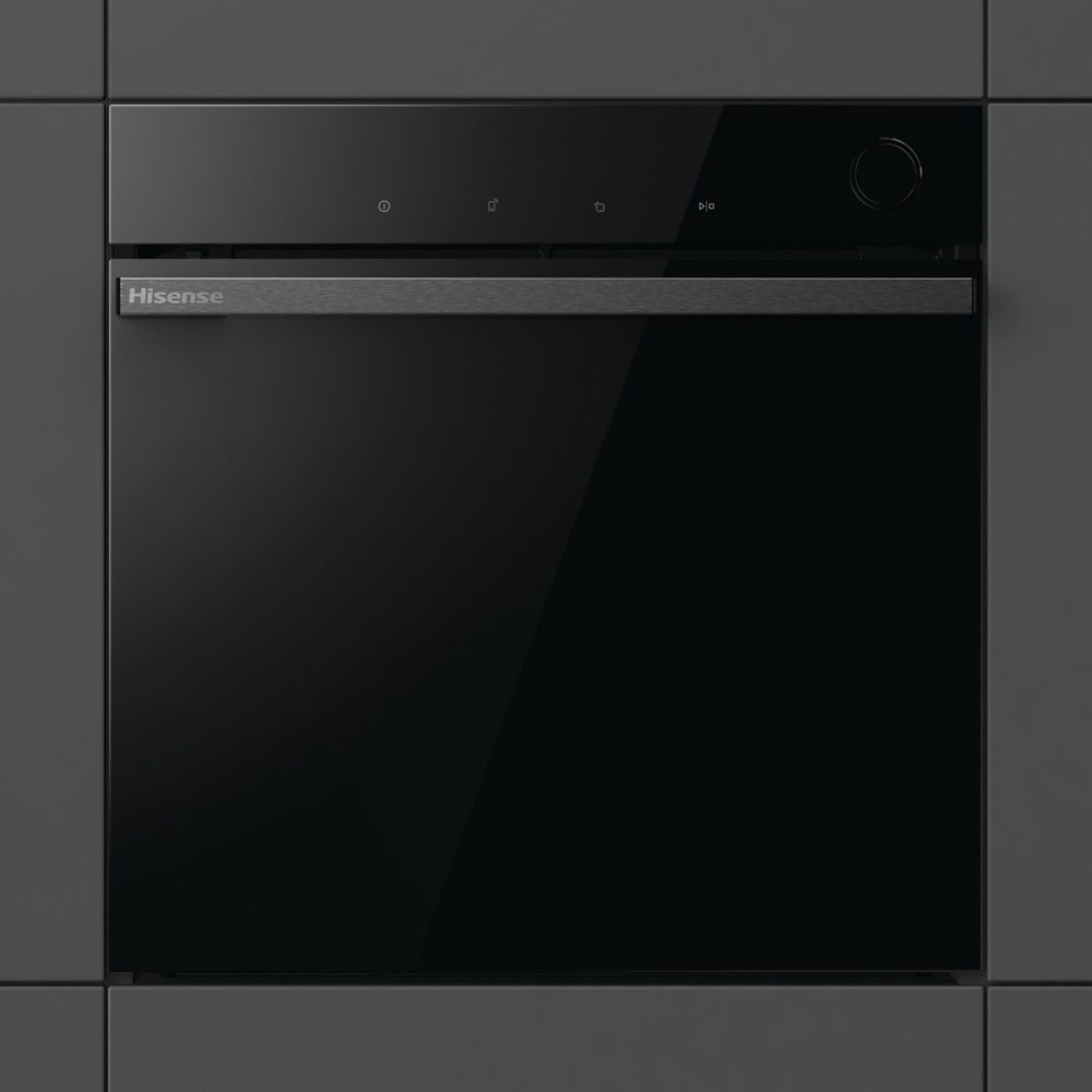 Hisense Hi6 BlackLine Pyrolytic Multifunction Steam Add Single Oven BSA66346PDBGUK - Black Hisense Hi6 BlackLine Pyrolytic Multifunction Steam Add Single Oven BSA66346PDBGUK - Black