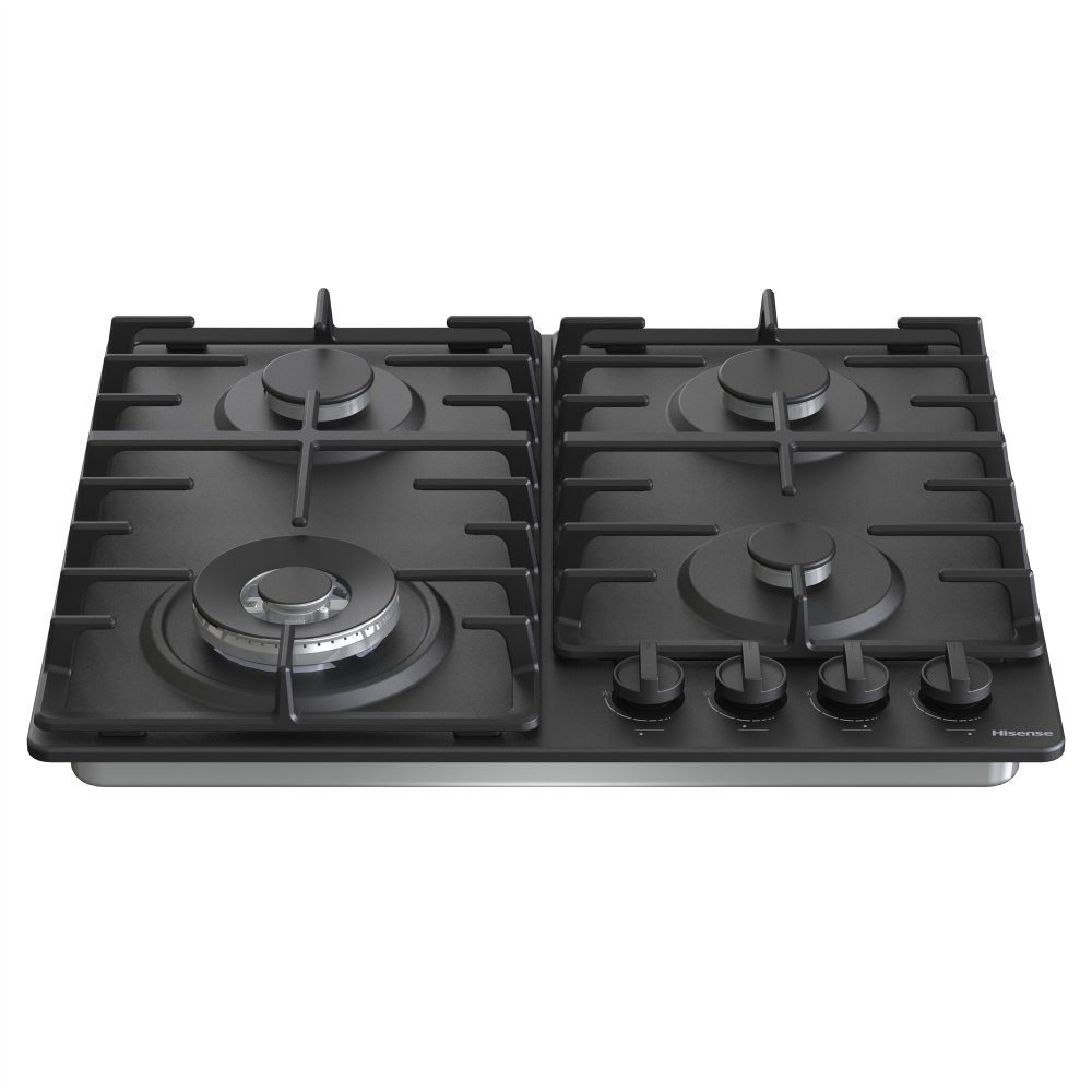 Hisense  60cm 4 Burner Gas Hob GM663BHF - Black