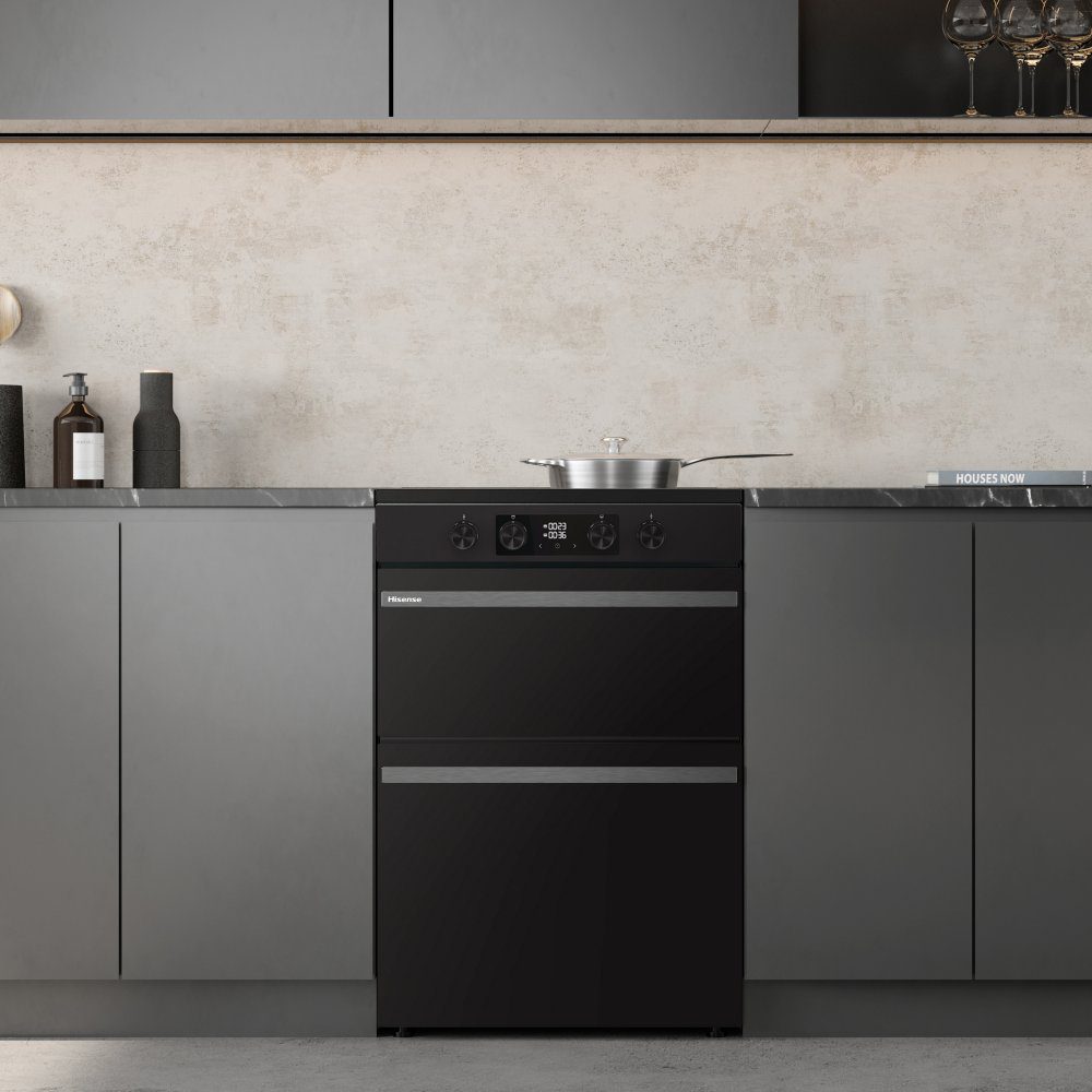 Hisense 60cm Freestanding Induction Cooker HDCEIT6C20B - Black Hisense 60cm Freestanding Induction Cooker HDCEIT6C20B - Black