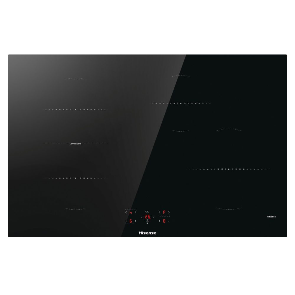 Hisense  80cm 4 Zone Induction Hob HI8421BSC - Black
