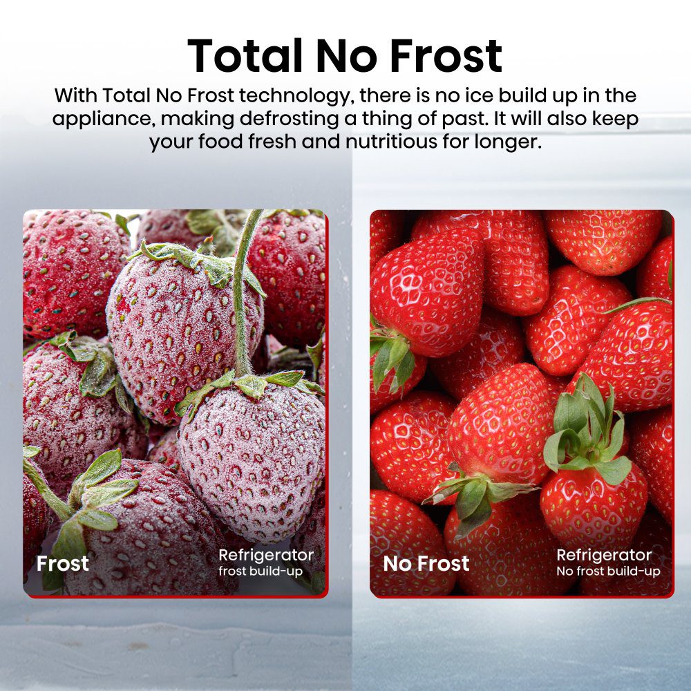 Hisense 70cm Frost Free Fridge Freezer RF632N4AFC1 - Black Hisense 70cm Frost Free Fridge Freezer RF632N4AFC1 - Black