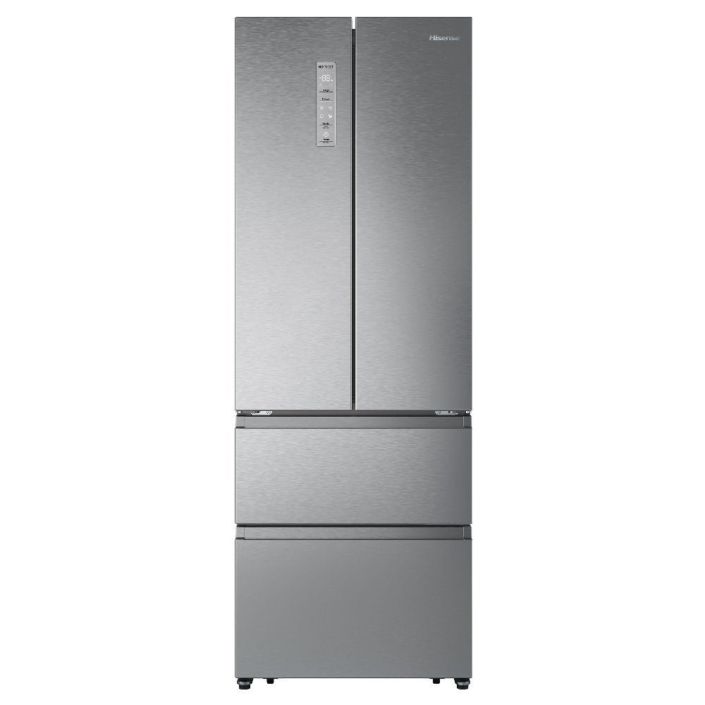 Hisense  70cm Frost Free Fridge Freezer RF632N4AIC1 - Silver