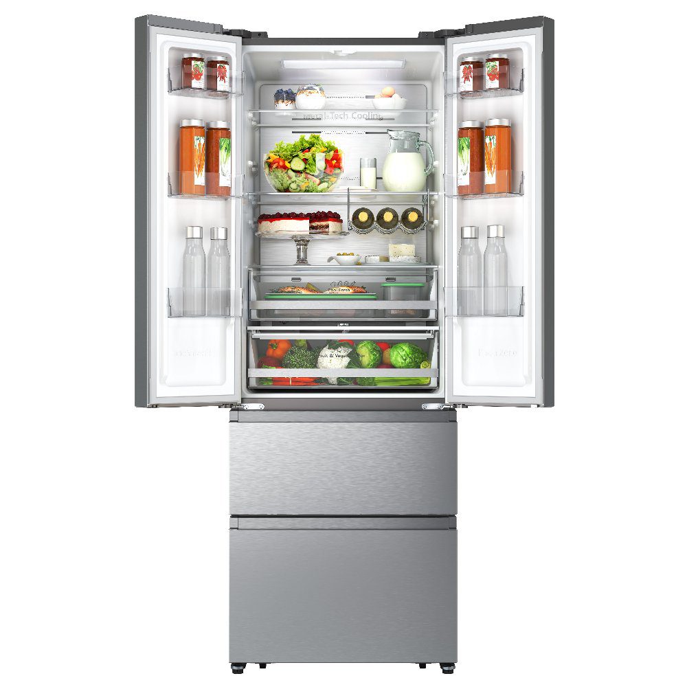 Hisense 70cm Frost Free Fridge Freezer RF632N4AIC1 - Silver Hisense 70cm Frost Free Fridge Freezer RF632N4AIC1 - Silver