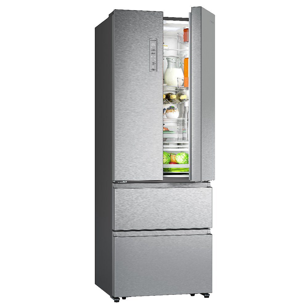 Hisense 70cm Frost Free Fridge Freezer RF632N4AIC1 - Silver Hisense 70cm Frost Free Fridge Freezer RF632N4AIC1 - Silver