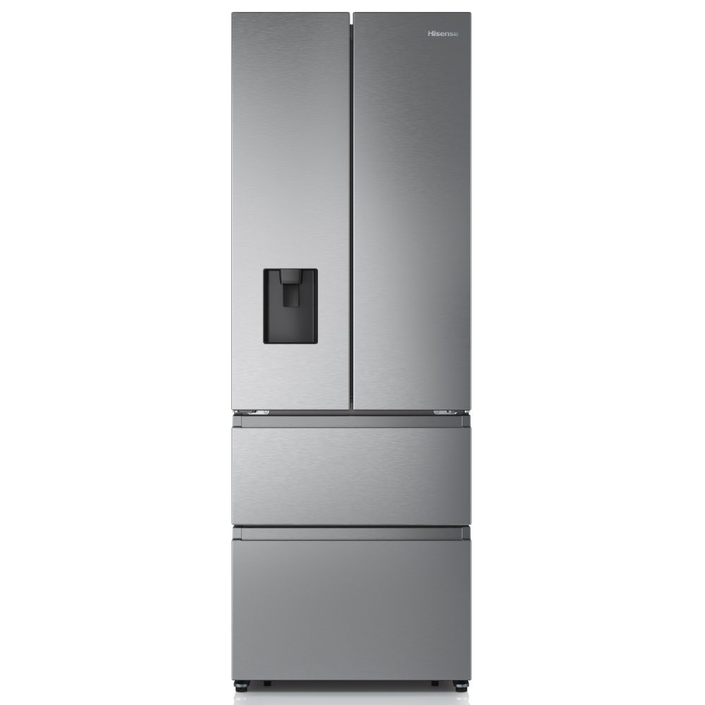Hisense  70cm Frost Free Fridge Freezer RF632N4WIE - Stainless Steel