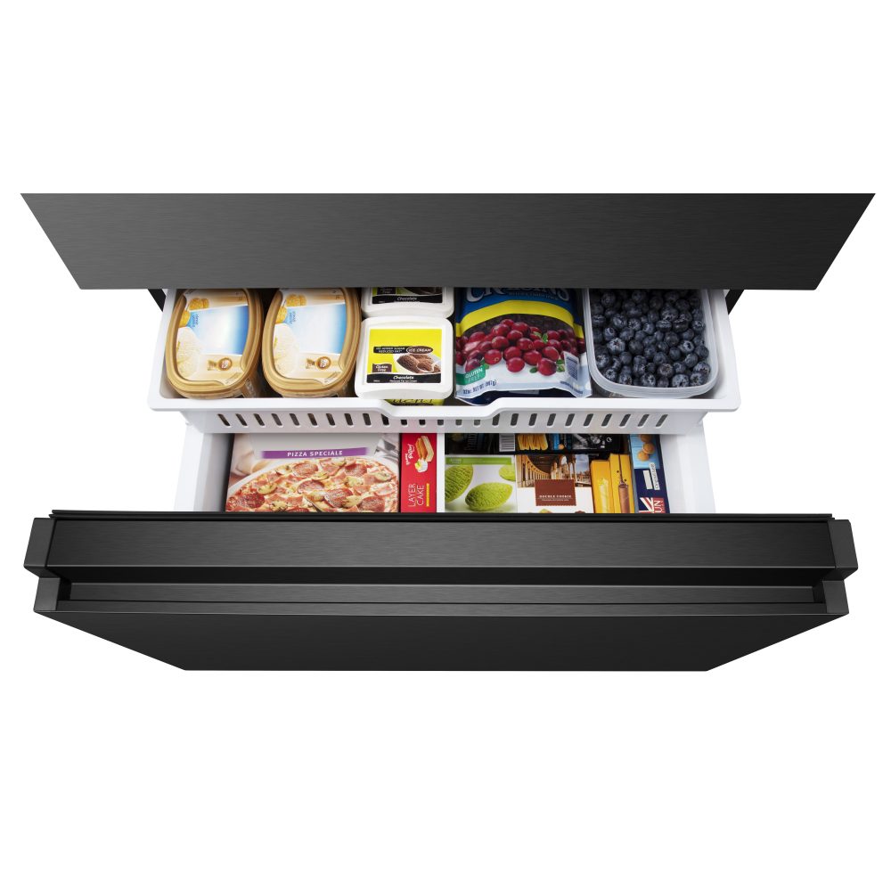 Hisense PureFlat French Style Fridge Freezer With Water Dispenser Non Plumbed RF749N4SWFE - BLACK STEEL Hisense PureFlat French Style Fridge Freezer With Water Dispenser Non Plumbed RF749N4SWFE - BLACK STEEL