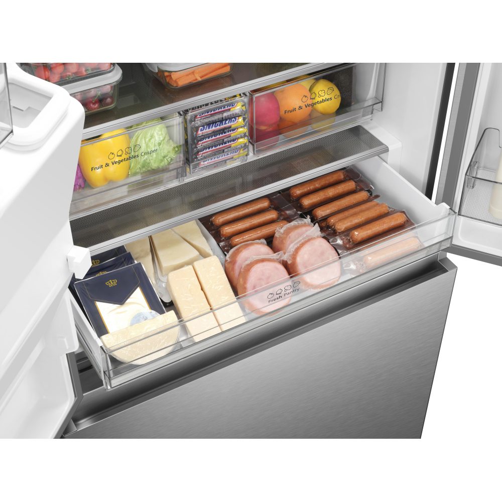 Hisense French Style Fridge Freezer With Ice & Water RF793N4SASE - Stainless Steel Hisense French Style Fridge Freezer With Ice & Water RF793N4SASE - Stainless Steel