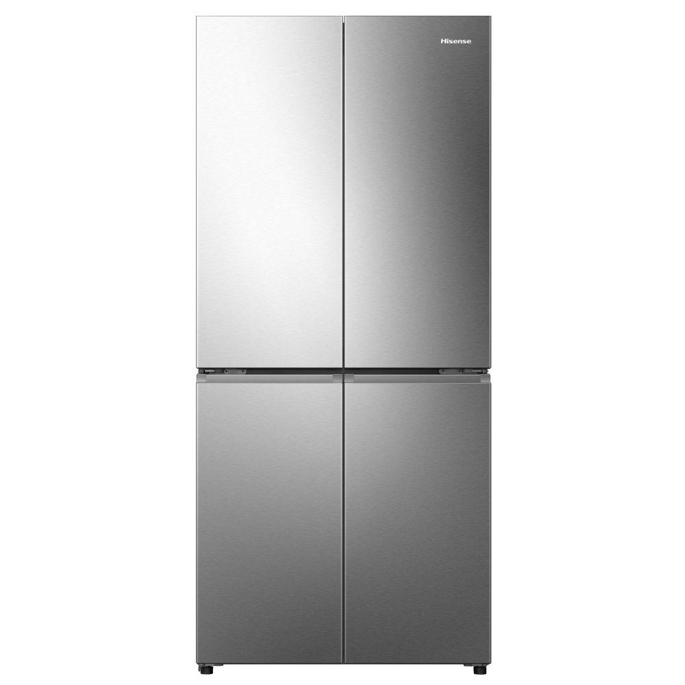 Hisense  79cm PureFlat French Style Four Door Fridge Freezer RQ5P470SAID - Silver