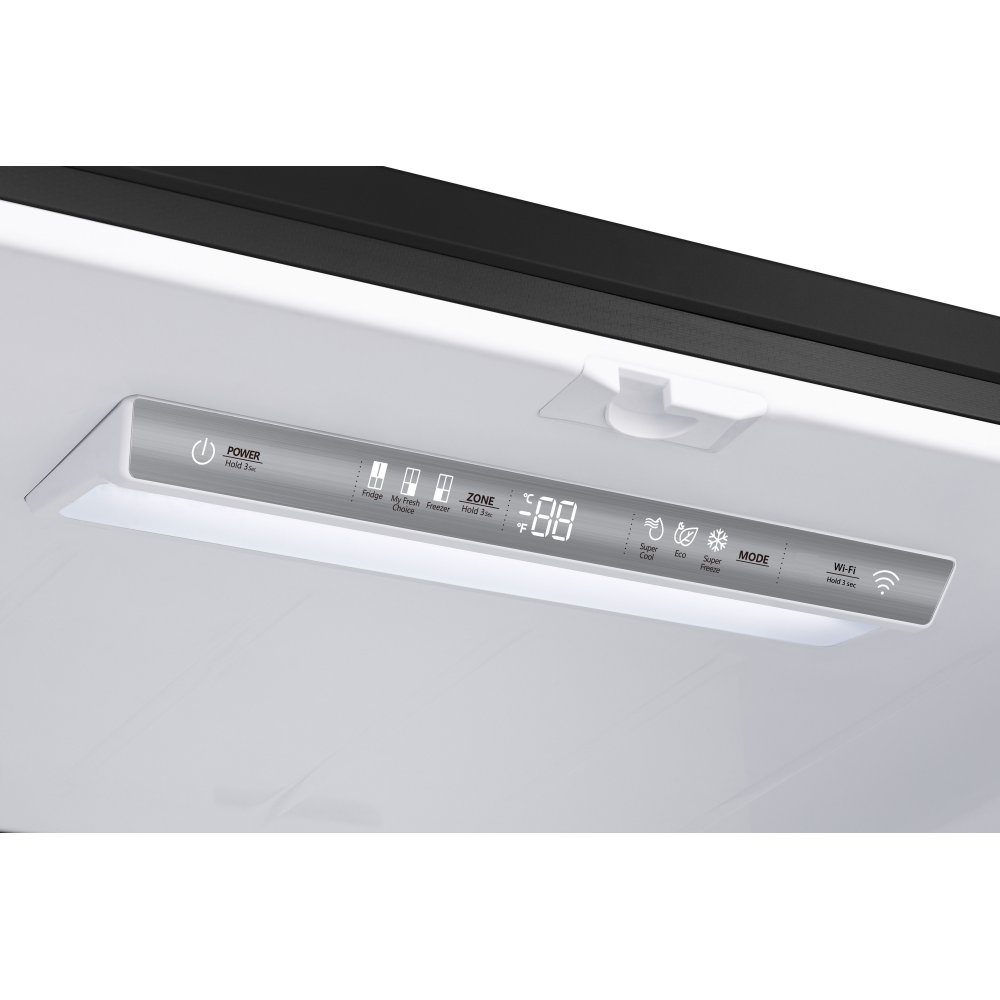Hisense Four Door Fridge Freezer With Ice Maker Plumbed RQ5X560SFLEF - Black Hisense Four Door Fridge Freezer With Ice Maker Plumbed RQ5X560SFLEF - Black