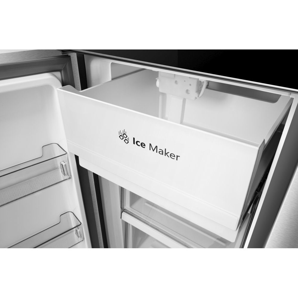 Hisense Four Door Fridge Freezer With Ice Maker Plumbed