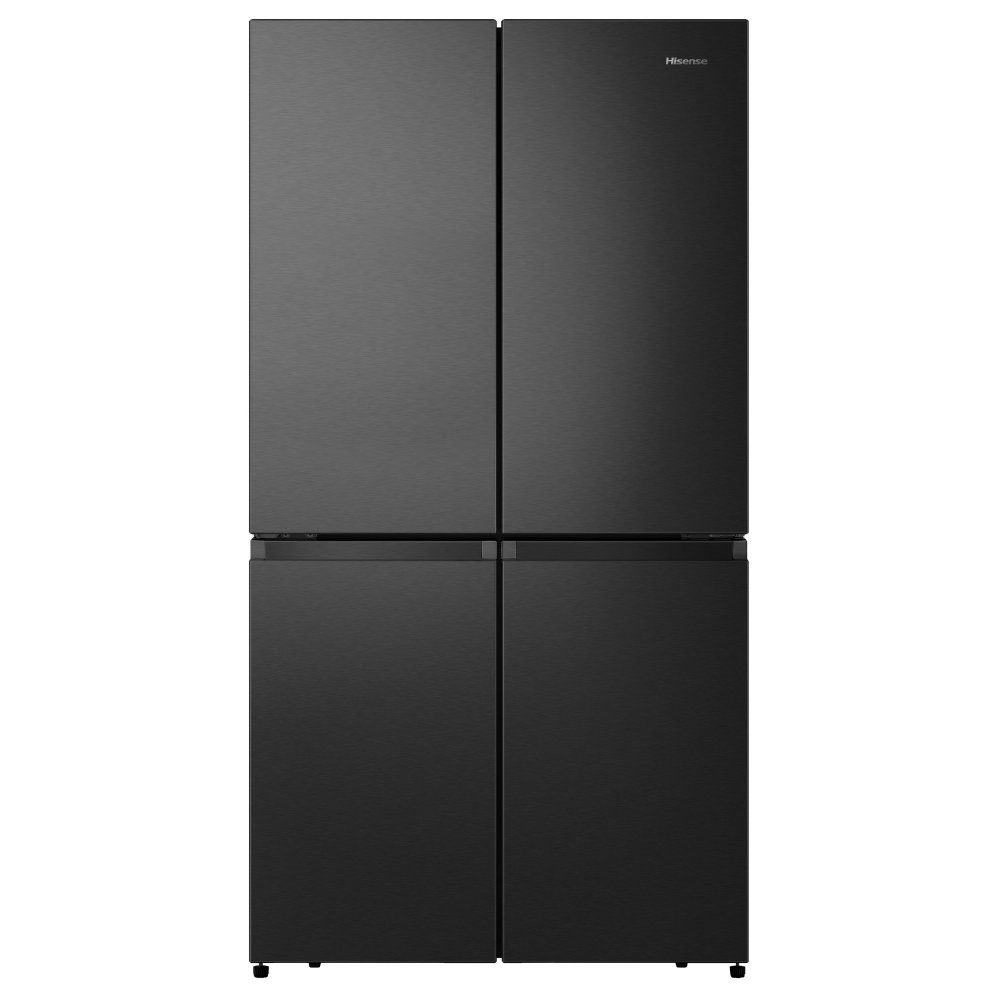 Hisense  PureFlat Four Door Fridge Freezer RQ758N4SAFE - BLACK