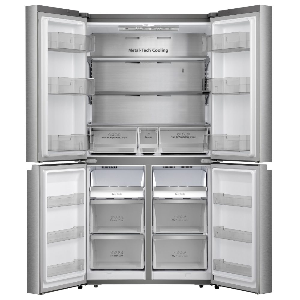 Hisense PureFlat Infinite Four Door Fridge Freezer RQ758N4SASE - SILVER Hisense PureFlat Infinite Four Door Fridge Freezer RQ758N4SASE - SILVER