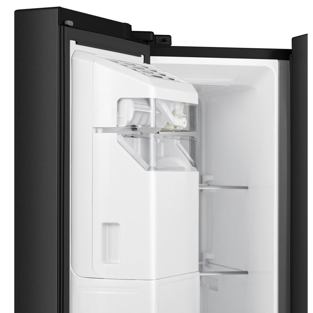 Hisense PureFlat American Fridge Freezer Ice & Water Non Plumbed RS818N4TFC - Black Hisense PureFlat American Fridge Freezer Ice & Water Non Plumbed RS818N4TFC - Black