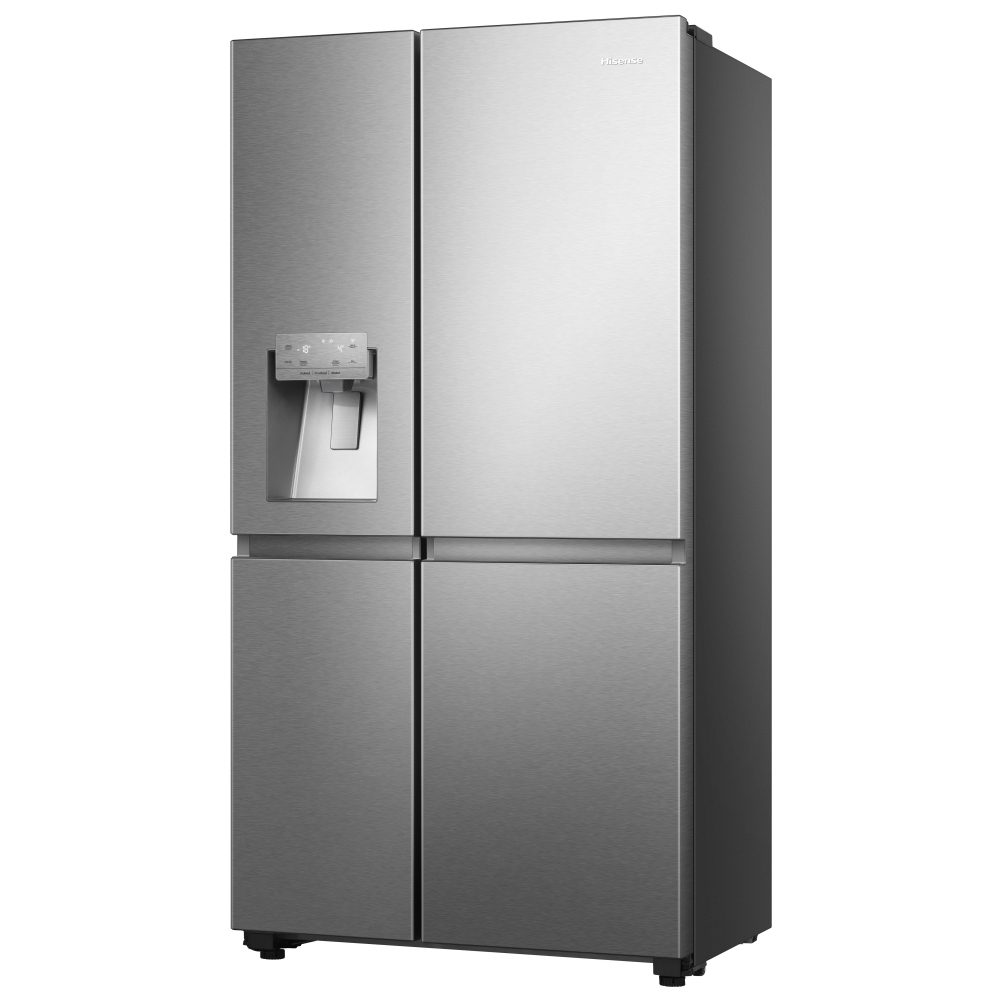 Hisense PureFlat Infinite American Fridge Freezer Ice & Water Non Plumbed RS818N4TIC - Stainless Steel Hisense PureFlat Infinite American Fridge Freezer Ice & Water Non Plumbed RS818N4TIC - Stainless Steel