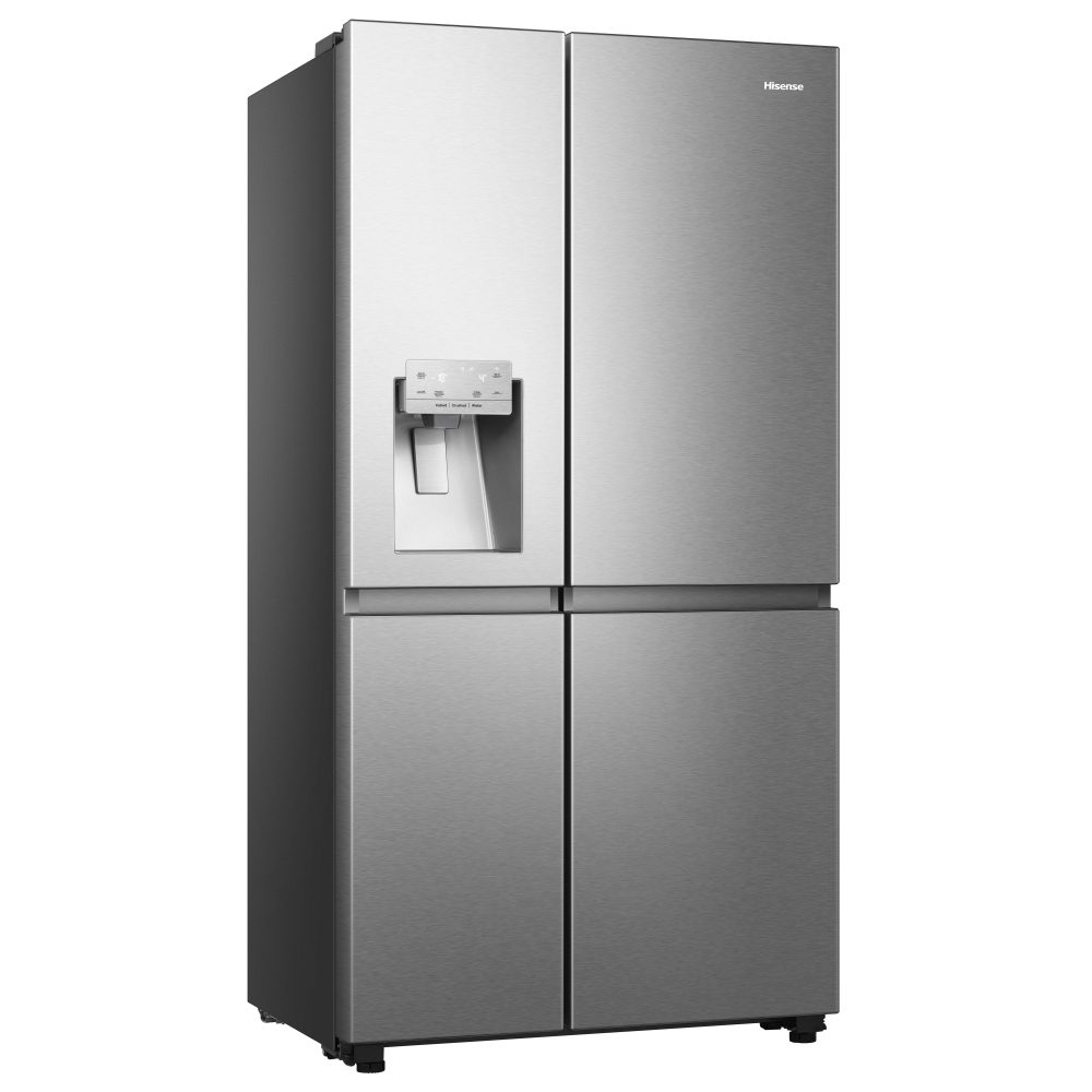 Hisense American Style Fridge Freezer Ice & Water Non Plumbed RS818N4TIE - Stainless Steel Hisense American Style Fridge Freezer Ice & Water Non Plumbed RS818N4TIE - Stainless Steel