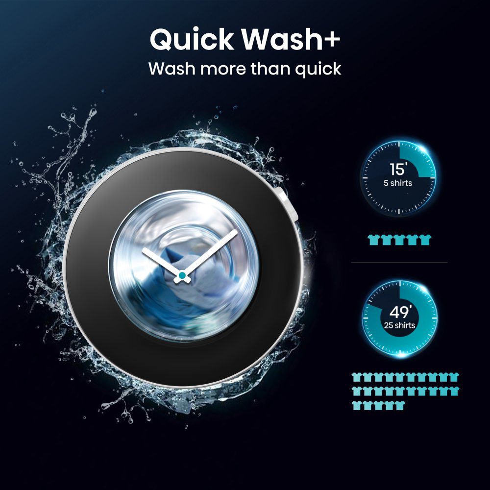 Hisense 10.5kg/6kg 5S Series Autodose WiFi Washer Dryer WD5S1045BB - Black Hisense 10.5kg/6kg 5S Series Autodose WiFi Washer Dryer WD5S1045BB - Black