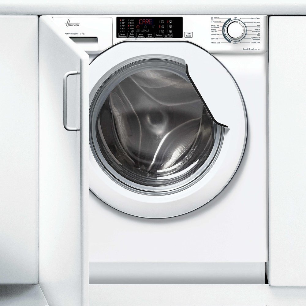 Hoover  9kg Fully Integrated Washing Machine 1400rpm HBWS 494DMSW5-80